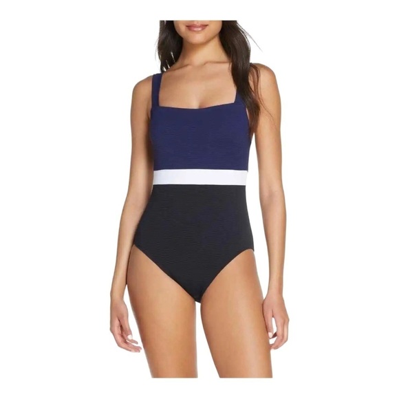 Tommy Bahama ‘Island Cays' Square Neck One Piece NWOT - Picture 1 of 6